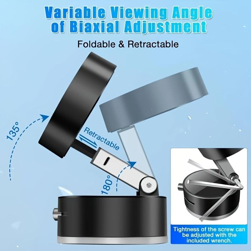 Multifunctional Vacuum Magnetic Suction Cup Phone Holder Portable Foldable Double Side Universal Mount Holder Car&Desk Holder