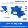 Jundingying WBK-20 Pneumatischer Automatischer Luftkompressor-Kondensatabscheider mit Vorfilter