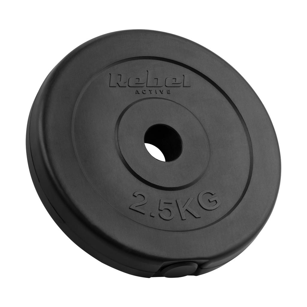 Bituminous Load Set 4X2.5Kg 10Kg Hole 31Mm Classic Plate Rebel
