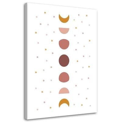Canvas Print Moon for Nursery