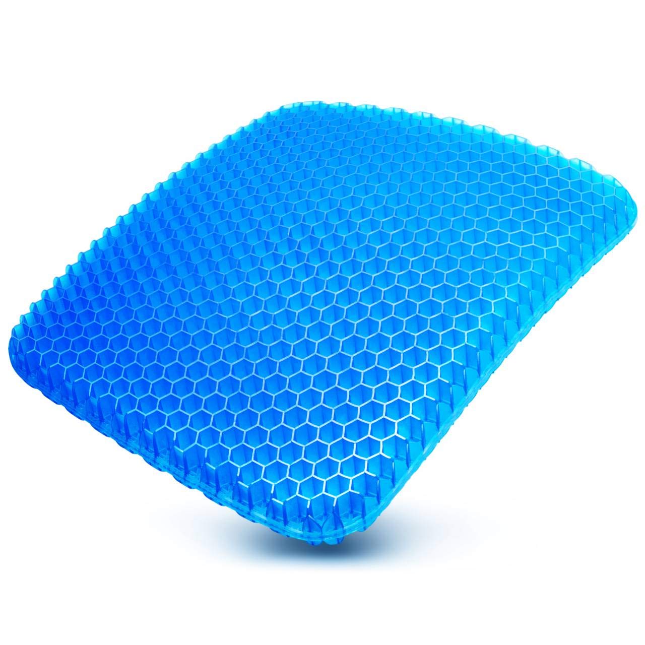 

relaxheal Gel Cushion Cushion Chair No Butt Pain Gel Cushion Car Seat Cushion Genuine Product 40 x 37cm [Authentic Sale] синій