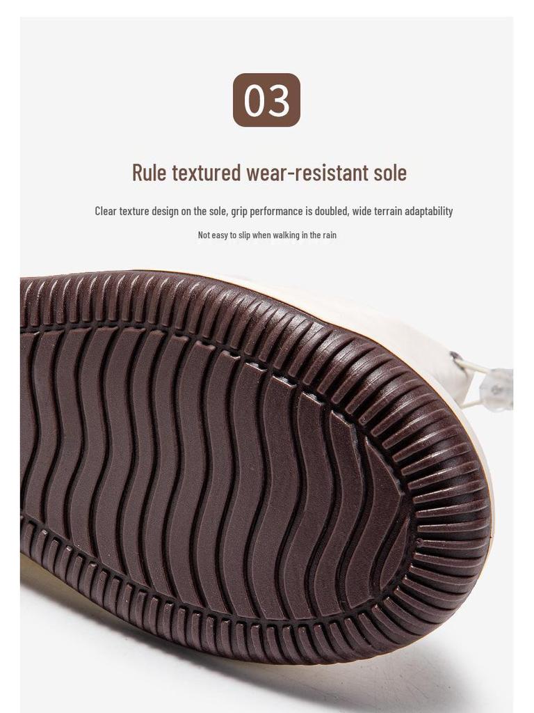 Damen Mid-Calf Wasserdichte Regenstiefel, Rutschfestes Gummi mit Baumwollfutter für Outdoor- und Küchengebrauch.