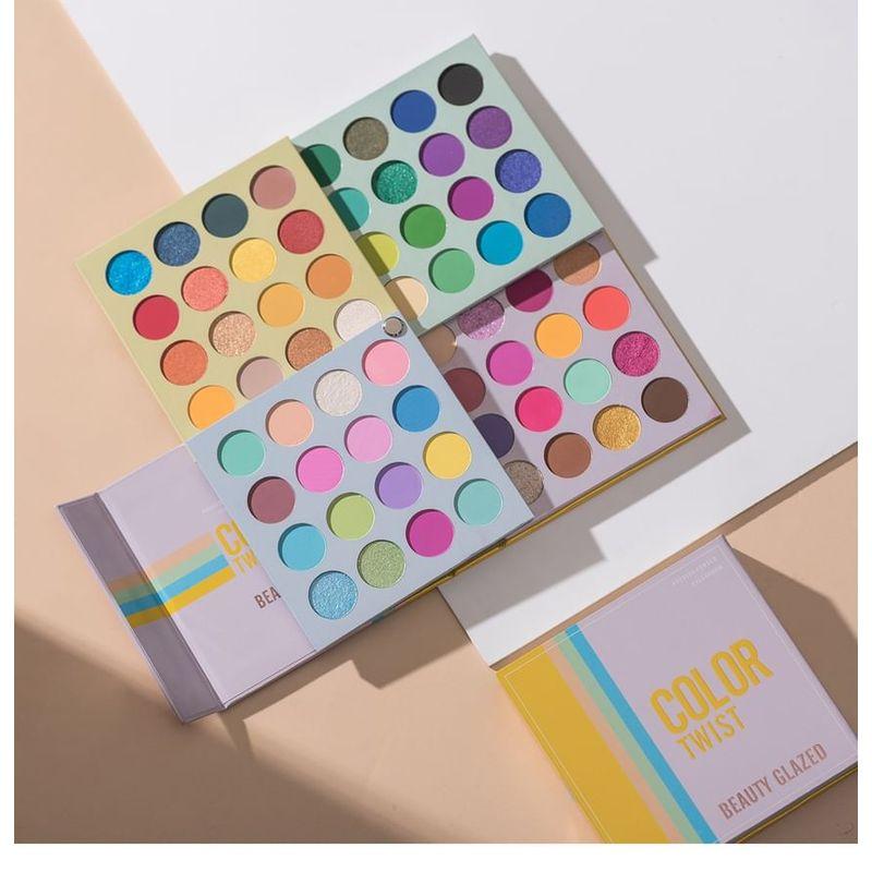 BEAUTY GLAZED - Palette d'Ombres à Paupières Twist 64 Couleurs
