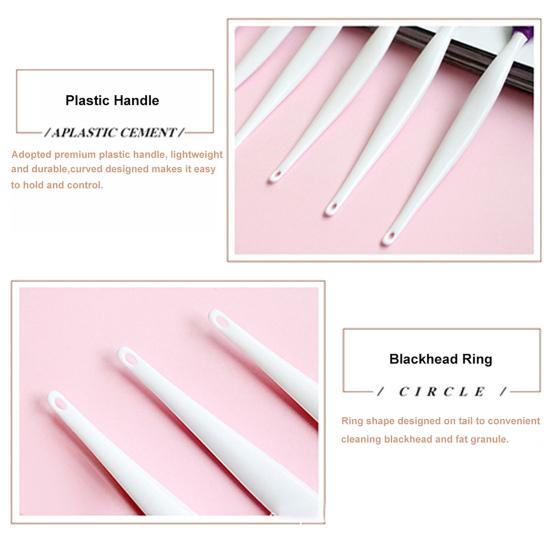 Silicone Lip Scrub Brush Double Sided Lip Exfoliator for Lightening Dark Lips Facial Cleaning Tool for Dry Skin Chapped Lips