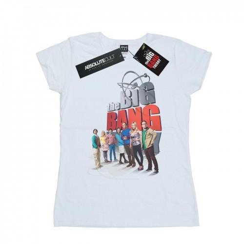 

The Big Bang Theory Womens/Ladies Big Poster Cotton T-Shirt XXL білий