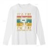 Funny CaT T Shirt It S Fine I M Everything Is Vintage Washed Casual Unisex Comfortable Stretched Versatile Fashion Streetwear