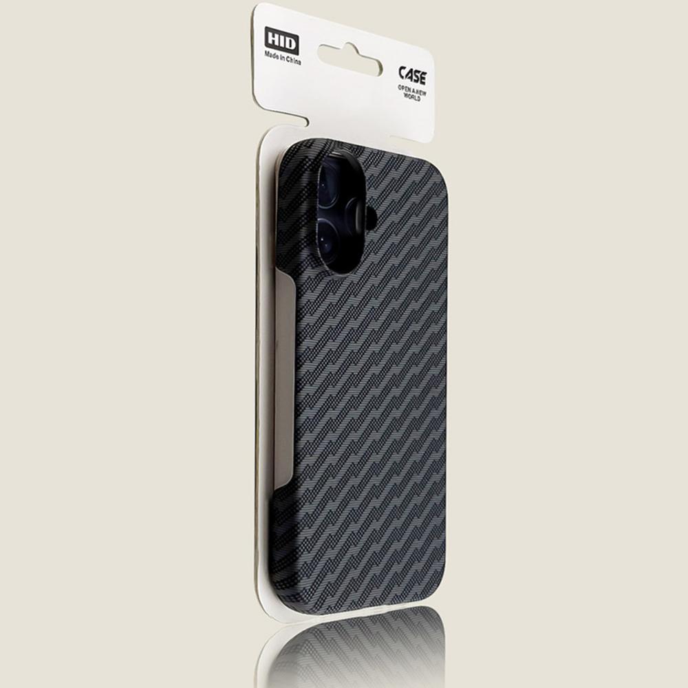 Ultra dünne Kletterer Hart-PC-Hülle für iPhone 17 Air 16 15 14 13 12 17 Pro Max Plus Atmungsaktive Frosted Carbonfaser-Textur Abdeckung
