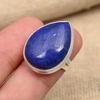 Lapis Lazuli Gemstone Handmade Solid 925 Sterling Silver Ring Jewelry For Women