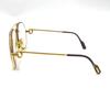 Used Rare Cartier Trinity Glasses Glasses Glasses Frame Gold Prescription Teardrop Vintage