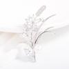 Crystal Flower Brooch Pin Rhinestone Wheat Ear Brooches Wedding Jewelry Gifts