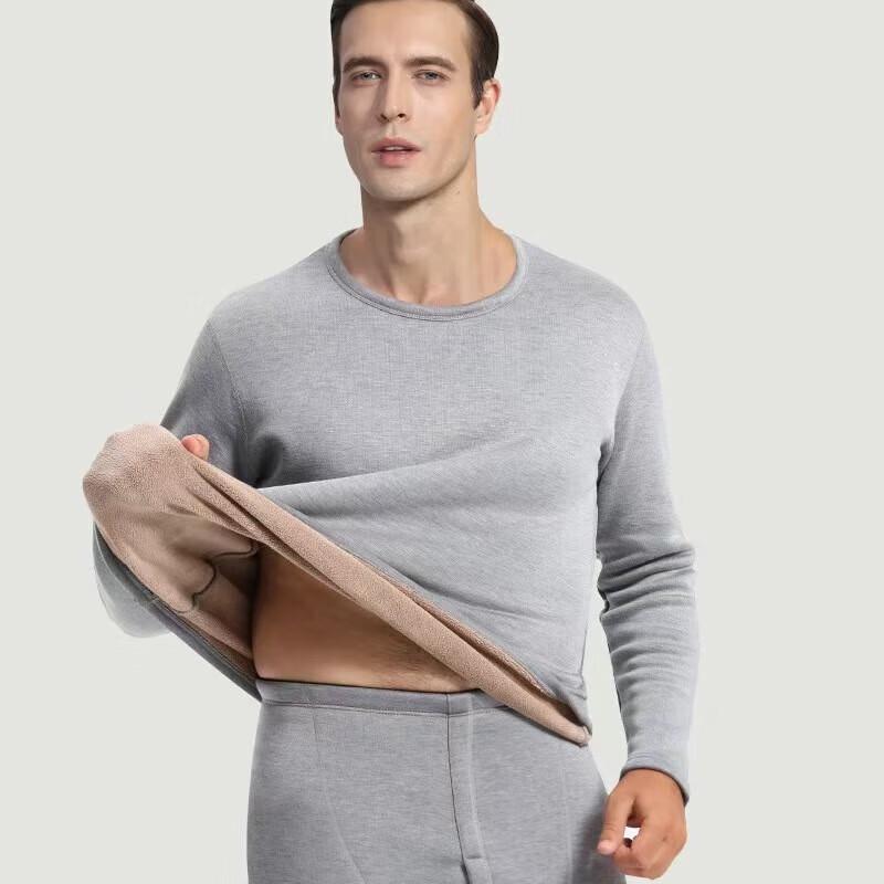 

Мужской утолщенный термокомплект из флиса с шелком Nanjiren XL