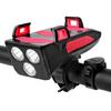 Rechargeable LED Bicycles Front Light Handlebar Flashlight, Bicycles Head Light Watertight Headlight Cycling Front Lamp