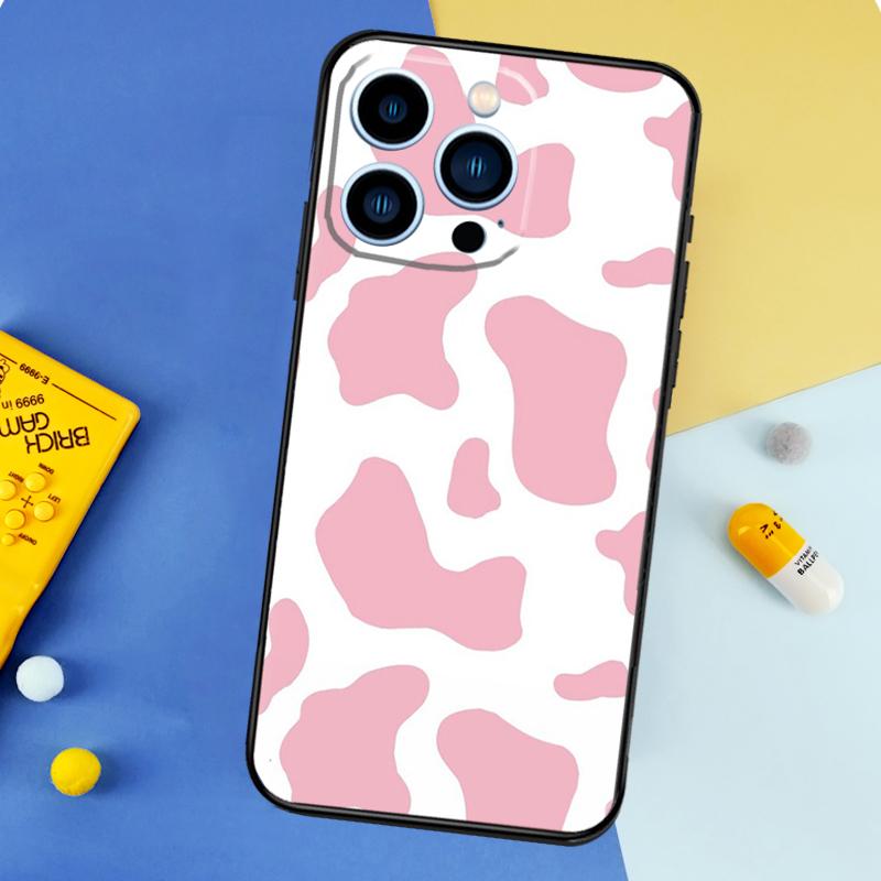Cute Cow Moo Phone Case For iPhone 17 16 15 14 12 11 13 Pro Max mini 15 16 Plus 16e 17 Air Bumper Cover