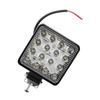 LED Light Pod 4 Inch Square 48W 3000LM 6500K Super Bright IP67 Water Proof LED Spot Light DC930V