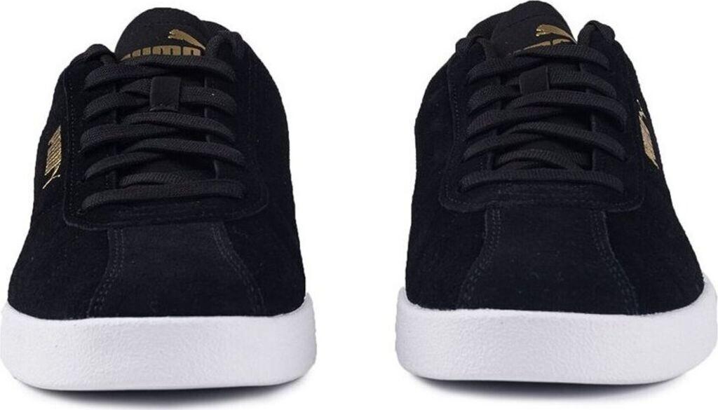 Puma Club II Suede Sneakers Black/white/gold