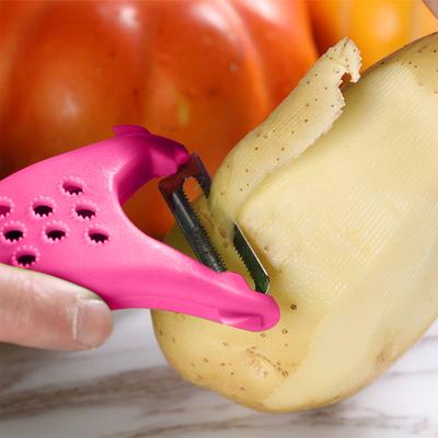1pcs Multi-function Grater Peeler Kitchen Vegetable Carrot Gadgets Fruit Paring Knife Double Head Peeler Kitchen Tools