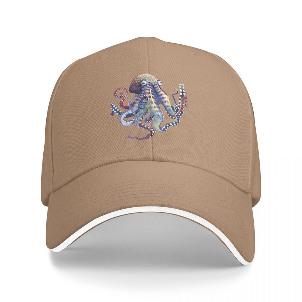 Unisex Baseball Hats Octopus Outdoor Streetwear Summer Sports Baseball Caps Hip Hop Cap Casquette Polychromatic Hats