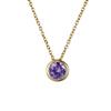 eManco Elegant Titanium Steel Diamond Clavicle Necklace for Women - Versatile, Non-Fading, Stainless Steel Pendant.