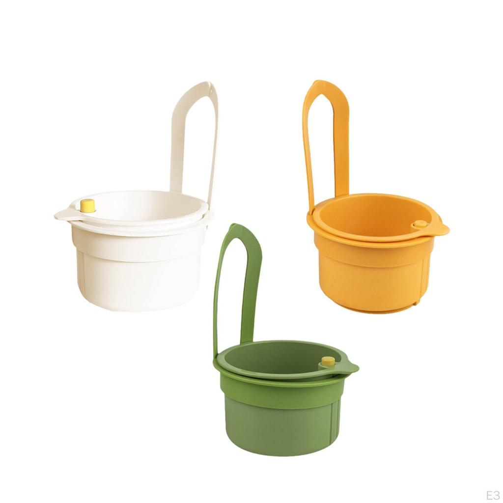 Faucet Hanging Sink Strainer Drainer Rack Detachable Food Waste Kitchen Basket for