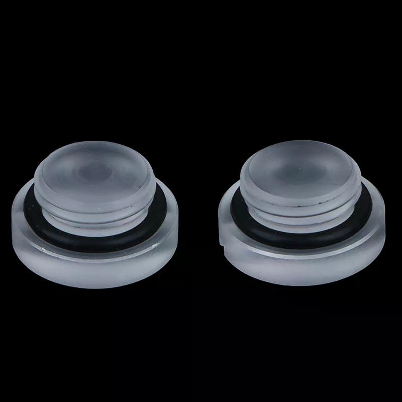 Acrylic flat plug G1/4 2 thread flat groove water tank plug Transparent water plug