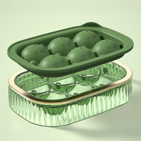 Forma do lodu do whiskey, duża okrągła, forma do hokeja na lodzie, szybkie zamrażanie