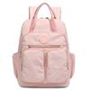 Modischer Damen-Rucksack, wasserdicht, Nylon, weicher Griff, solide, mehrere Taschen, Reise-Reißverschluss, feminine Schultaschen, Laptop-Rucksack