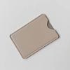 Ultra-Thin RFID Card Holder RFID Blocking PU Leather Credit Card Sleeve Soft Lining Anti-Demagnetization Leather Card Sleeve
