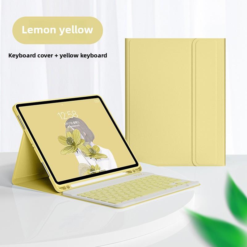 Bluetooth Keyboard Leather Case for IPad 10 10.2 with Pencil Slot Compatible Air 5 Pro 12.9 Mouse