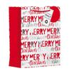 IG Design Merry Christmas Text Gift Bag