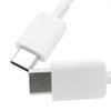 Type C to Type C Cable PD Fast Charging Flexible Type C Data Cord for Android for Note 10 Phone 3.3ft White
