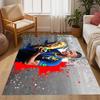 Mbappe Soccer Legend Floor Rug Office Rug Perfect for Study room Outdoor Living Rooms Decorate room Anti-slip Rug Decorate Offices