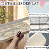 Minimalist Floral Bow Wavy Eyeglass Case,Creative Personalized Glasses Storage Box, Butterfly Kitty Eyewear Holder For Students