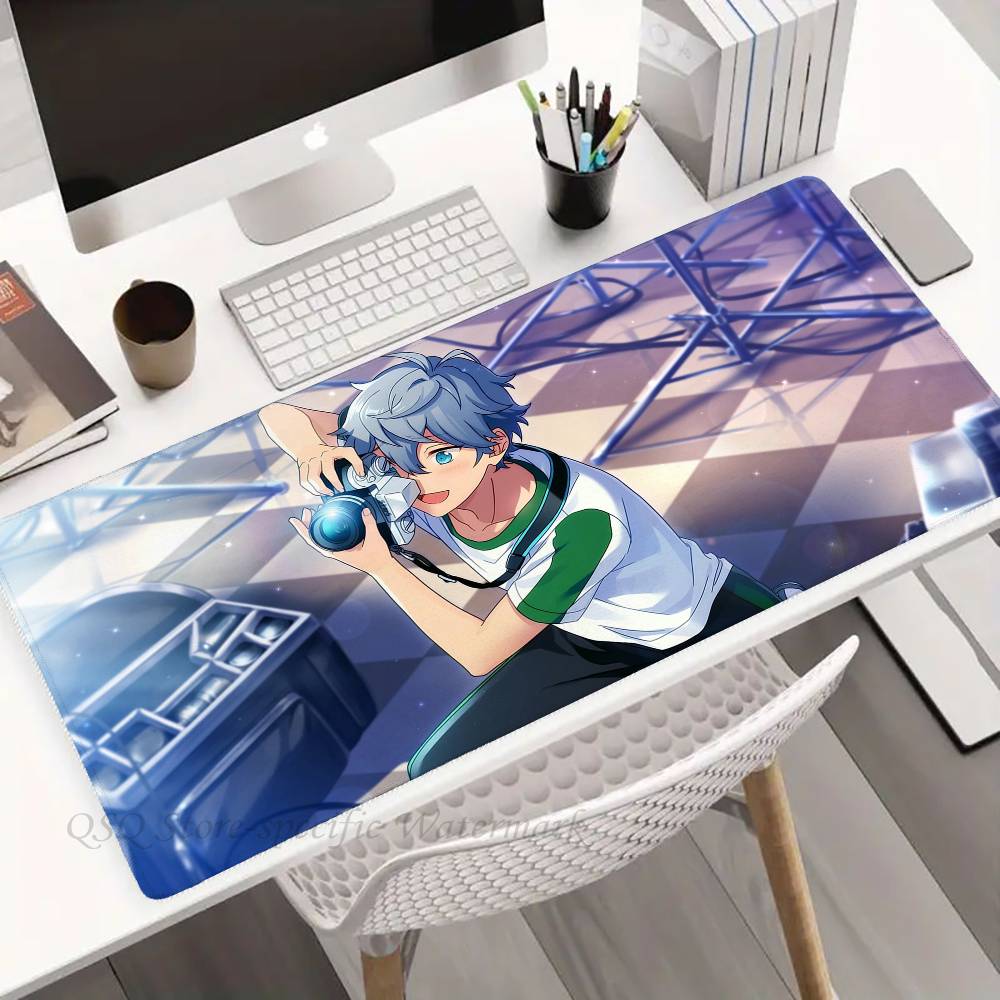 Sena I-Izumi Anime Mousepad Non-slip Suitable For Office Computers Laptops E-sports Game Desk Mats XXL Keyboard