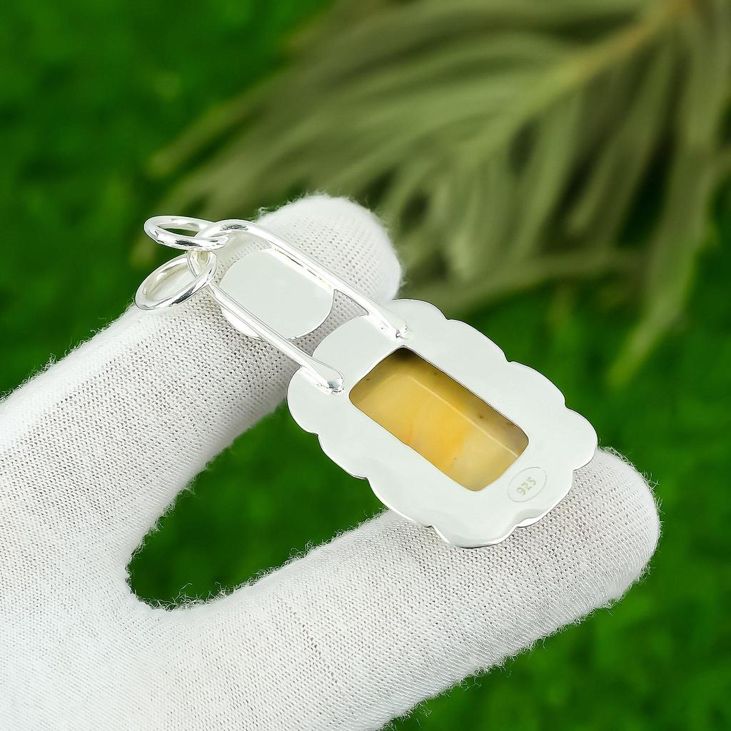 Radiant Natural Mookaite Birthday Daughter Wedding Boho Pendant Sterling Silver