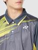 YONEX Short Sleeve Game Charcoal Size S Shirt, (075),