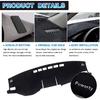Powerty Dashboard Cover For Toyota RAV4 2025 2024      Dash Cover Carpet Sunshield Protector Velvet Without HUD(Head-Up Display)