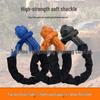 High-Strength 17-Ton Off-Road Tow & Soft Shackle Recovery Rope with U-Hook for Vehicle & Winch Modifications