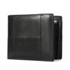 Genuine Leather Wallet with Coin Purse RFID Wallet for Men Cardholder Money Bags