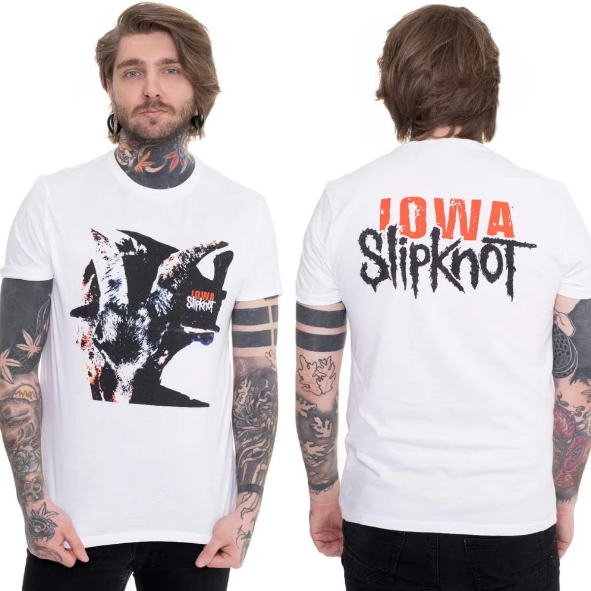 2026 Summer Slipknot Graphic Unisex Short Sleeve Luxury Casual Vintage Fashion Men and Women T-Shirt 4XL