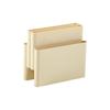 Nordic Storage Holder Stand Magazine Rack ABS Plastic PC Clear Vintage Four Pockets for Living Room