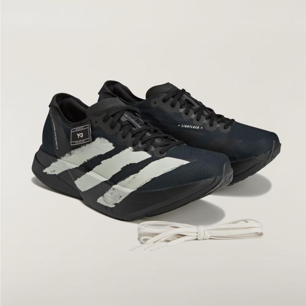 JR6655 adidas Y-3 Adios Pro 4 Nero Bianco Sporco (Uomini)