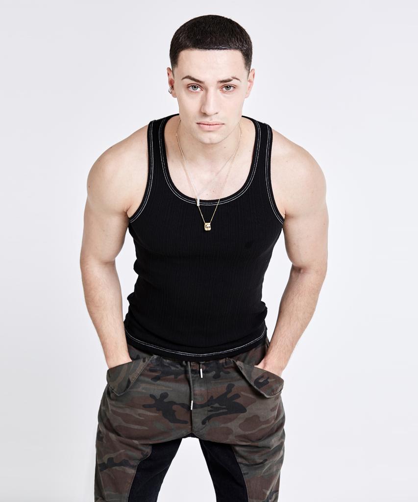 51Peosenteu Lining Cargo Pants - Camo Black