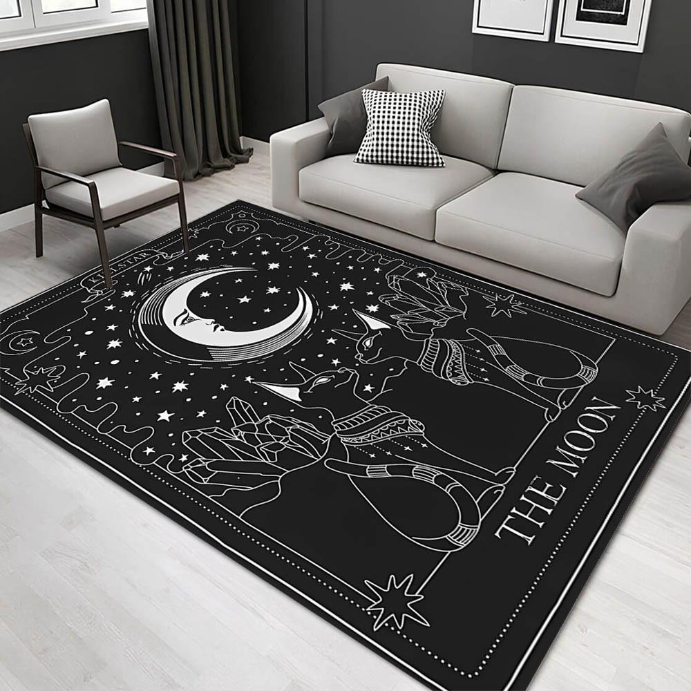 

1pc 2068498981 Pattern Carpet, Area Rug For Living Room Bedroom Room Bed Chair Laundry Entryway Corridor Yard Non-slip Outdoor Camping Rug F 60cm by 90cm