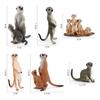 Realistic Pvc Mongoose Animal Model Toy For Kids Learning Decorations Gifts
