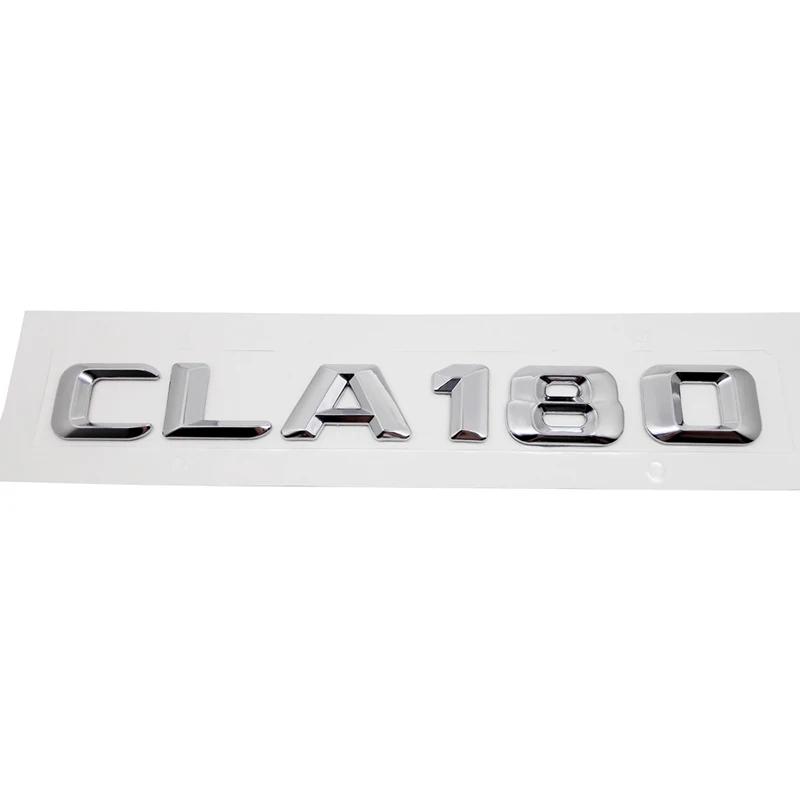 3D Car Rear Truck Sticker Emblem Tail Box Letter Badge Decal for Mercedes Benz CLA35 CLA45 CLA180 CLA200 CLA220 CLA250 CLA260