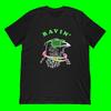 T-shirt Corbeau Ravin | Lunettes de Soleil Néon Oiseau Fête Rave Tee