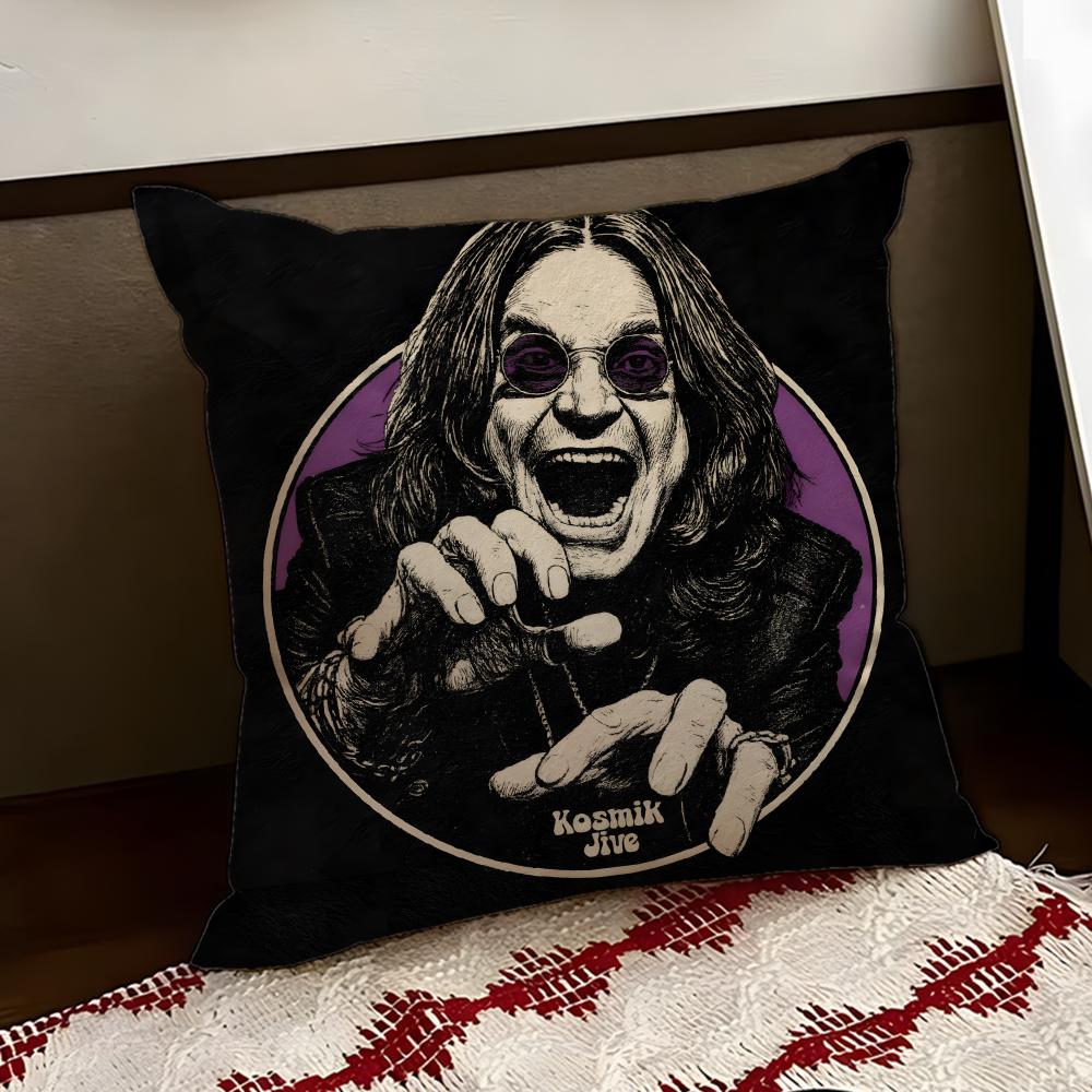 SingerOOzzy Osbournes Cushion Cover Reversible Soft Durable Pillow Cover Home Car MultiScene Use for Daily Comfort