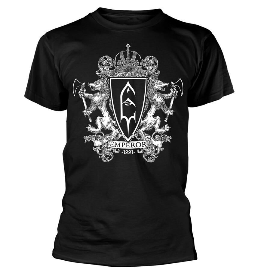 Emperor Crest Aust Tour Shirt S M L Tshirt Black Metal Band T-Shirt Official XXL