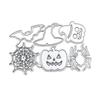 Halloween Elements Metal Cutting Dies Stencil DIY Scrapbooking Album Paper Card Template Mold Embossing Decoration