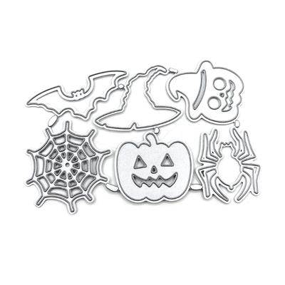 Elementos de Halloween Troqueles de Corte de Metal Plantilla DIY Scrapbooking Álbum Tarjeta de Papel Plantilla Molde Decoración de Estampado